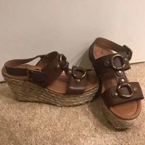 Lucky Brand wedge sandals